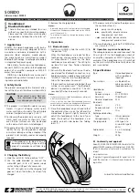 Предварительный просмотр 2 страницы Monacor SONIDO Manual