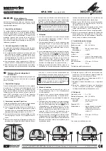 Preview for 2 page of Monacor SP-2/SW Manual