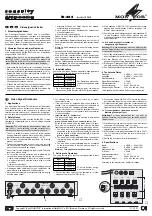 Monacor TD-408 Quick Manual preview