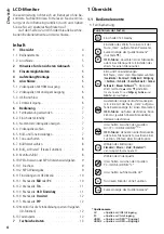 Preview for 4 page of Monacor TFT-1002LED Instruction Manual