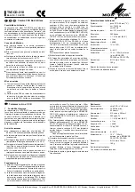 Preview for 2 page of Monacor TVCCD-310 Manual