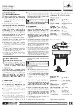 Preview for 1 page of Monacor TVCCD-97HCOL Instructions