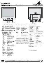 Предварительный просмотр 2 страницы Monacor TVLCD-1500COL Quick Manual