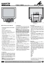 Предварительный просмотр 3 страницы Monacor TVLCD-1500COL Quick Manual