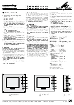 Предварительный просмотр 4 страницы Monacor TVLCD-402COL Manual