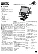 Preview for 2 page of Monacor TVLCD-560COL Manual