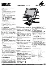 Preview for 3 page of Monacor TVLCD-560COL Manual