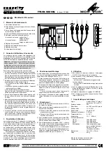 Preview for 3 page of Monacor TVLCD-566COL Manual