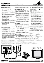 Предварительный просмотр 4 страницы Monacor TVLCD-568COL Quick Manual