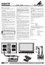 Предварительный просмотр 2 страницы Monacor TVLCD-710 COL Quick Manual