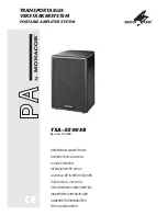 Monacor TXA-550USB Instruction Manual preview