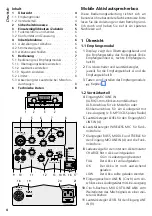 Предварительный просмотр 4 страницы Monacor TXA-604/SW Instruction Manual