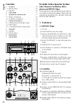 Предварительный просмотр 10 страницы Monacor TXA-622CD/SW Instruction Manual