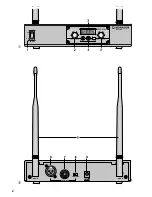 Предварительный просмотр 2 страницы Monacor TXA-802SR Instruction Manual