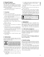 Preview for 7 page of Monacor TXA-802SR Instruction Manual