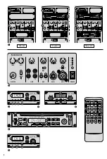 Предварительный просмотр 3 страницы Monacor TXA-820 Instruction Manual