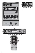 Preview for 3 page of Monacor TXA-850CD Instruction Manual