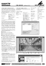 Предварительный просмотр 2 страницы Monacor VNC-3040W Operating Instructions