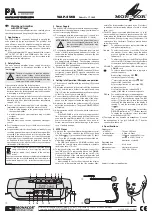 Preview for 2 page of Monacor WAP-5USB Manual