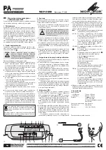 Preview for 6 page of Monacor WAP-5USB Manual