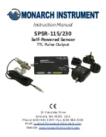 MONARCH INSTRUMENT 6150-020 Instruction Manual предпросмотр