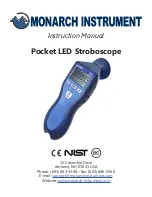 MONARCH INSTRUMENT 6235-010 Instruction Manual предпросмотр