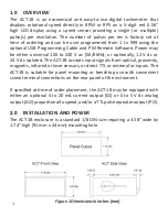 Предварительный просмотр 4 страницы MONARCH INSTRUMENT ACT-1B Series Instruction Manual