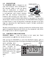 Предварительный просмотр 4 страницы MONARCH INSTRUMENT EXAMINER 1000 Instruction Manual