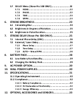 Предварительный просмотр 5 страницы MONARCH INSTRUMENT Nova-Pro 300 Instruction Manual