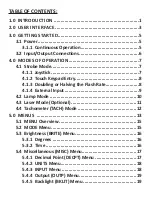 Preview for 4 page of MONARCH INSTRUMENT Nova-Pro IR 850 Instruction Manual