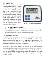 Предварительный просмотр 5 страницы MONARCH INSTRUMENT Nova-Strobe BBL Instruction Manual