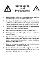 Preview for 2 page of MONARCH INSTRUMENT Nova-Strobe DBL Instruction Manual