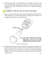 Предварительный просмотр 13 страницы MONARCH INSTRUMENT PALM STROBE x Instruction Manual