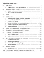 Предварительный просмотр 4 страницы MONARCH INSTRUMENT Phaser-Strobe pbx Instruction Manual