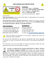 Preview for 2 page of MONARCH INSTRUMENT PLT200 Instruction Manual