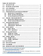 Preview for 3 page of MONARCH INSTRUMENT PLT200 Instruction Manual