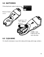 Предварительный просмотр 9 страницы MONARCH INSTRUMENT Pocket Tach 99 Instruction Manual