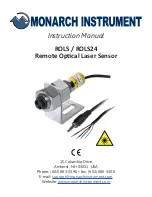 MONARCH INSTRUMENT ROLS Instruction Manual предпросмотр