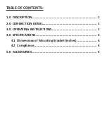 Preview for 3 page of MONARCH INSTRUMENT ROS-HT-W-25 Instruction Manual