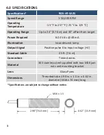 Preview for 6 page of MONARCH INSTRUMENT ROS-HT-W-25 Instruction Manual