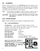 Предварительный просмотр 12 страницы MONARCH INSTRUMENT SLS-115 Instruction Manual