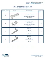 Preview for 3 page of Monarch Specialties I 1070 Assembly Instructions Manual