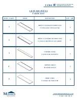 Preview for 2 page of Monarch Specialties I 1344 Assembly Instructions Manual