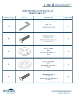 Предварительный просмотр 4 страницы Monarch Specialties I 1720 Assembly Instructions Manual