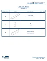 Preview for 3 page of Monarch Specialties I 2460 Assembly Instructions Manual