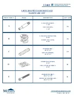 Preview for 4 page of Monarch Specialties I 2460 Assembly Instructions Manual