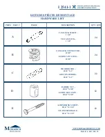 Preview for 6 page of Monarch Specialties I 2541-1 Assembly Instructions Manual