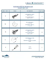 Preview for 9 page of Monarch Specialties I 2541-1 Assembly Instructions Manual