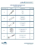 Предварительный просмотр 4 страницы Monarch Specialties I 2550 Assembly Instructions Manual