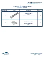 Предварительный просмотр 5 страницы Monarch Specialties I 2550 Assembly Instructions Manual